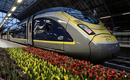 Eurostar triển khai tuyến đường sắt London - Amsterdam