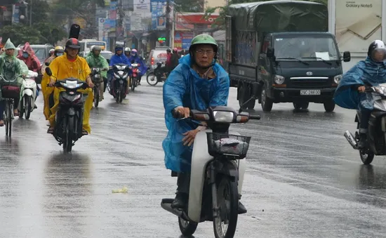 Ngày 26/2, mưa tiếp nối ở khu vực Thanh Hóa - Quảng Ngãi