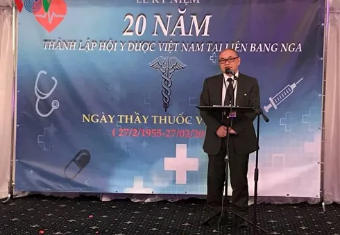 Hội Y dược Việt Nam tại Nga kỷ niệm 20 năm thành lập