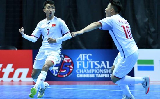 VCK futsal châu Á 2018, ĐT futsal Việt Nam – ĐT futsal Đài Bắc Trung Hoa: 18h00 hôm nay, 5/2