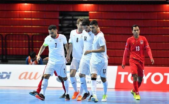 Giải Futsal châu Á 2018: Thứ hạng 8 đội bóng góp mặt ở tứ kết trên BXH FIFA