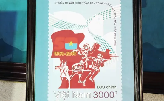 Phát hành bộ tem kỷ niệm 50 năm Tổng tiến công và nổi dậy Xuân Mậu Thân 1968