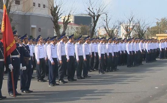 Bộ Tư lệnh Vùng Cảnh sát biển 2 ra quân huấn luyện