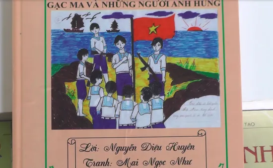 "Gạc Ma và những người anh hùng" - Truyện tranh lịch sử của học sinh về Gạc Ma