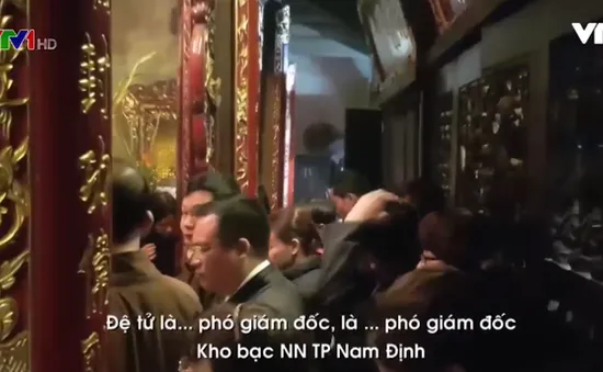 Kho bạc Nhà nước Nam Định sẽ ban hành QĐ kỷ luật cán bộ đi lễ trong giờ hành chính trước 16/3