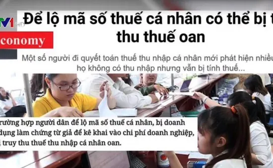 Để lộ mã số thuế thu nhập cá nhân có thể bị truy thu thuế oan