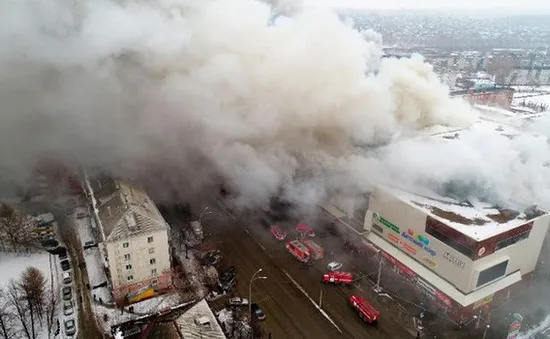 Việt Nam gửi điện thăm hỏi Nga về vụ cháy trung tâm thương mại tại Kemerovo