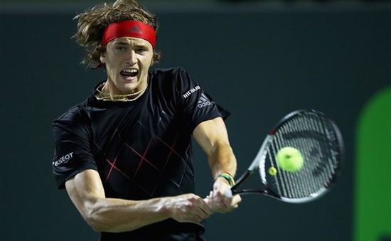 Miami mở rộng 2018: Vượt qua Pablo Carreno, Alexander Zverev giành quyền vào chung kết