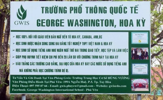 Bộ Giáo dục và Đào tạo đề nghị 9 tỉnh, thành phố dừng hợp tác với Trường GWIS (Mỹ)