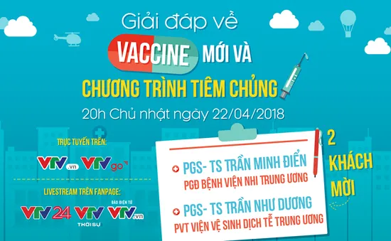 Giao lưu trực tuyến giải đáp về vắc xin mới và chương trình tiêm chủng