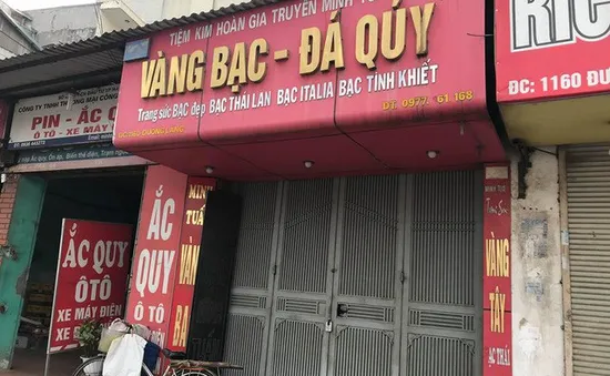 Xác định danh tính kẻ gây ra vụ cướp tiệm vàng ở đường Láng, Hà Nội