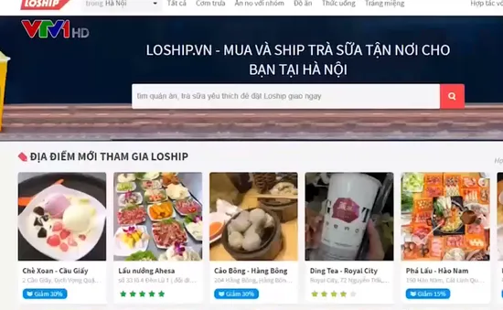 Giới trẻ hào hứng với đặt món ăn trực tuyến