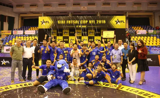 Hanoi Buffaloes vô địch Giải futsal VFL Cup 2018