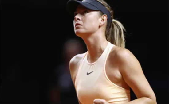 Maria Sharapova dừng bước ngay tại vòng 1 Stuttgart Mở rộng 2018