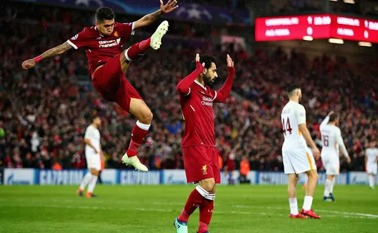 Lập cú đúp bàn thắng vào lưới AS Roma, Salah xô đổ nhiều kỷ lục