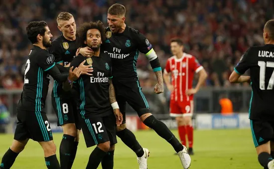 Thắng Bayern Munich 2-1, Real Madrid giành lợi thế trong trận bán kết lượt về Champions League