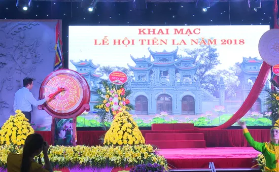 Khai mạc lễ hội đền Tiên La, Thái Bình