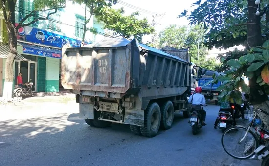 Đà Nẵng tạm ngưng hoạt động đối với ô tô tải ben chở vật liệu xây dựng