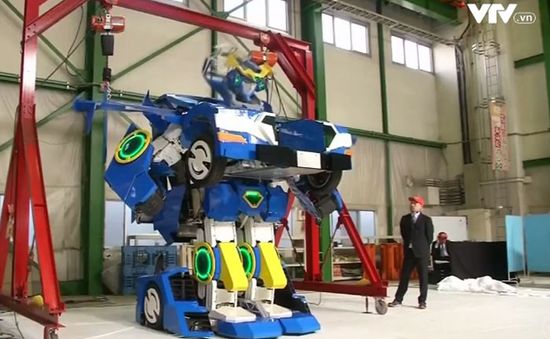 Robot Transformer xuất hiện ngoài đời thực