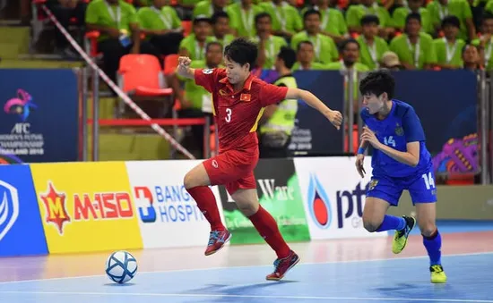 Thua luân lưu trước Thái Lan, ĐT futsal nữ Việt Nam giành hạng tư châu Á