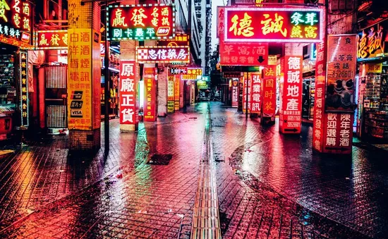 Nghề làm đèn neon ở Hong Kong (Trung Quốc) đang dần mai một