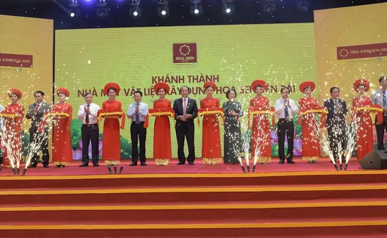 Tập đoàn Hoa Sen khánh thành giai đoạn I nhà máy tại Yên Bái