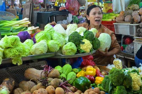 Rau Đà Lạt mất giá, chủ vựa không thu mua