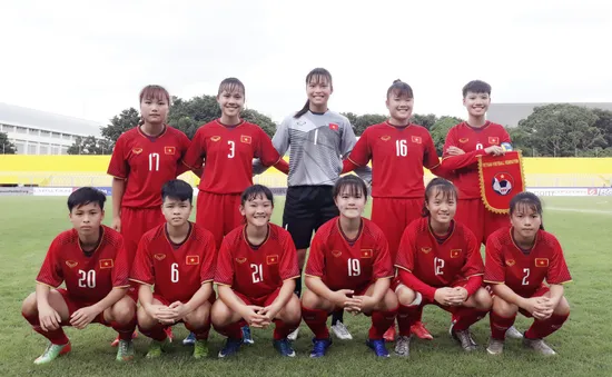 Giải bóng đá U16 nữ ĐNÁ 2018: U16 nữ Việt Nam có chiến thắng đầu tiên