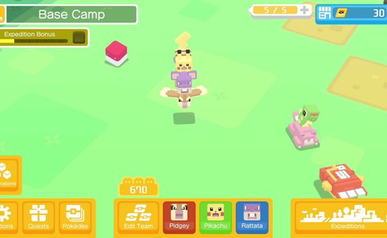 Game di động Pokemon Quest kiếm 8 triệu USD chỉ trong 30 ngày