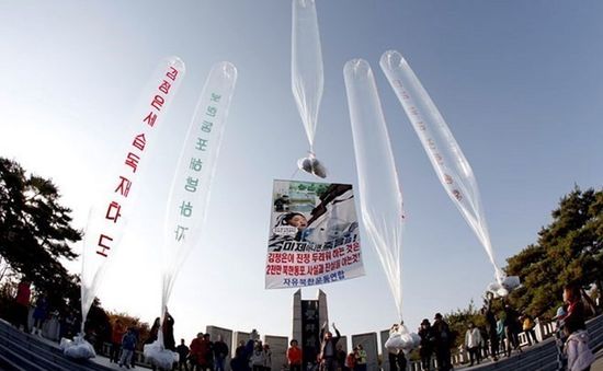 Hàn Quốc ngăn chặn rải truyền đơn chống Triều Tiên