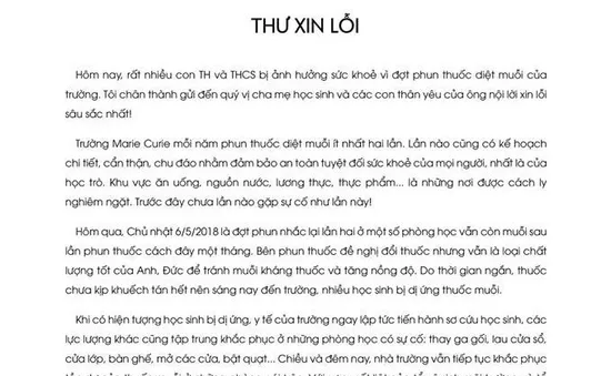 Giữa những ồn ào về câu chuyện thầy trò thời gian qua, có một bức thư khiến nhiều người xúc động