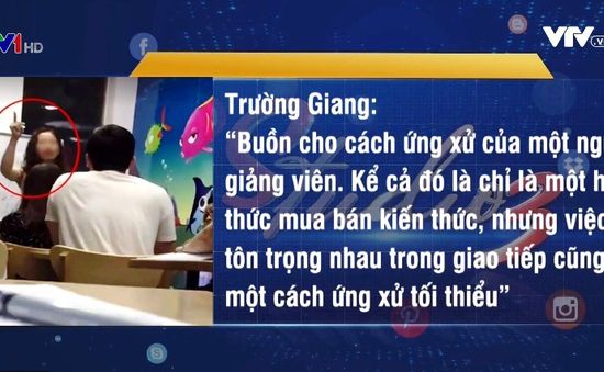 Vụ giáo viên tiếng Anh chửi học viên: Cộng đồng mạng dậy sóng