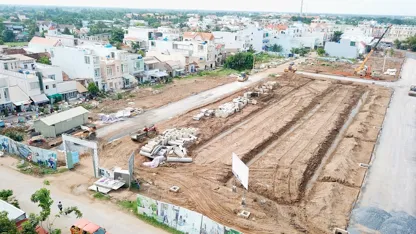 Thắng Lợi Riverside Market đẩy nhanh tiến độ hạ tầng