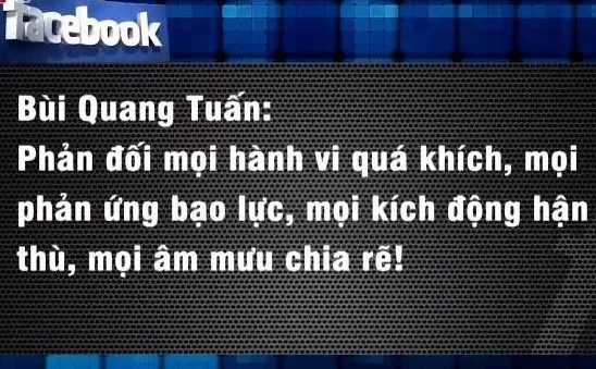 Cần tỉnh táo, không để bị kẻ xấu lợi dụng, kích động