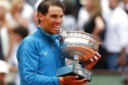 Gia tài 11 cúp vô địch của Nadal ở Roland Garros