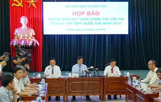 Bộ GD& ĐT nói gì về nghi vấn lộ đề thi một số môn Kỳ thi THPT Quốc gia 2018?