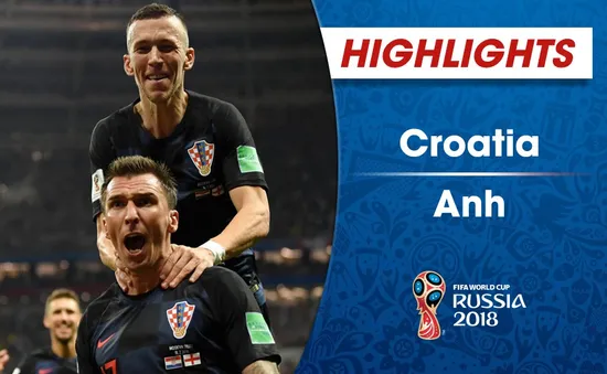 HIGHLIGHTS: ĐT Croatia 2-1 ĐT Anh (Bán kết FIFA World Cup™  2018)