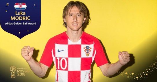 Luka Modric - Cầu thủ hay nhất FIFA World Cup™ 2018