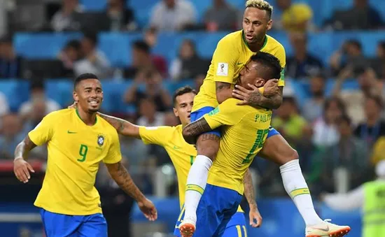 ĐT Brazil – gã “trọc phú” danh hiệu ở vòng tứ kết FIFA World Cup™ 2018