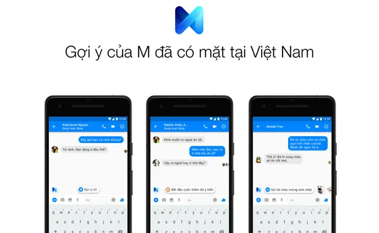 Facebook Messenger ra mắt tính năng trợ lý ảo tự động "Gợi ý M" tại Việt Nam