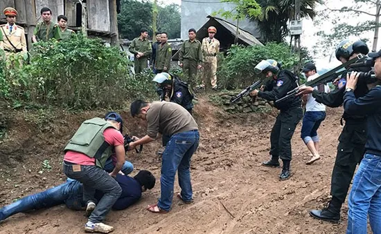 Phim tài liệu "Lần theo dấu vết": Khó khăn khâu phục dựng các vụ án