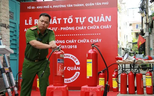 Thành lập Tổ An ninh trật tự và PCCC tự quản tại TP.HCM