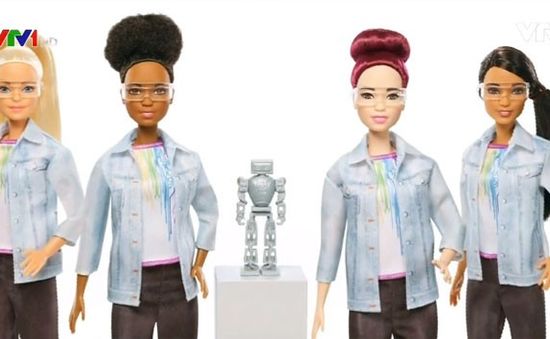 Búp bê Barbie làm nghề kỹ sư robot