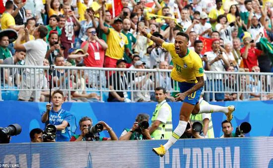 Chấm điểm ĐT Brazil 2-0 ĐT Mexico: Neymar đã “ăn đứt” Messi, Ronaldo