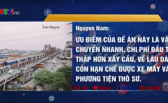 Hà Nội sẽ có cáp treo vượt sông Hồng thay xe bus?