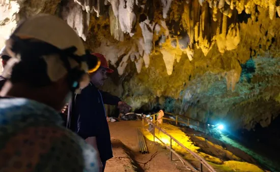 Hang Tham Luang (Thái Lan) có thể trở thành điểm đến hút khách