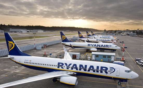 Cuộc đình công lớn nhất trong lịch sử hãng hàng không Ryanair