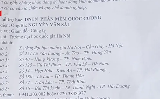 Chiêu thức dụ dỗ học sinh của trung tâm đào tạo trực tuyến