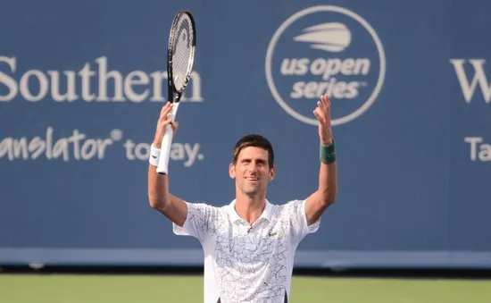 Novak Djokovic lần thứ 6 vào chung kết Cincinnati mở rộng