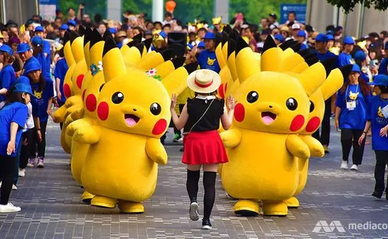 Lễ hội Pikachu vui nhộn tại Nhật Bản